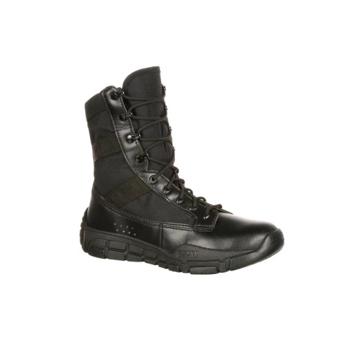 Rocky C4T Trainer Polishable Toe Black Boot RY008