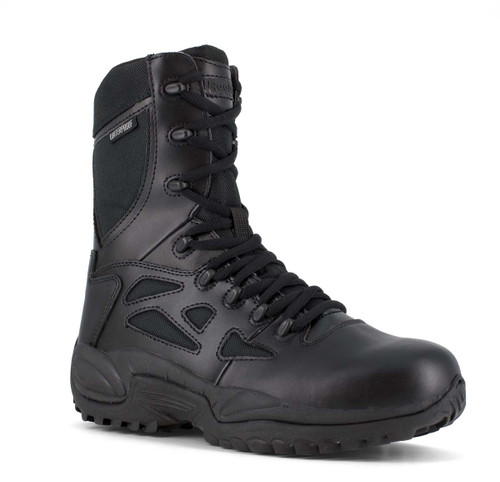 Reebok RB877 Women's 8" Rapid Response RB Side Zip Waterproof Boot