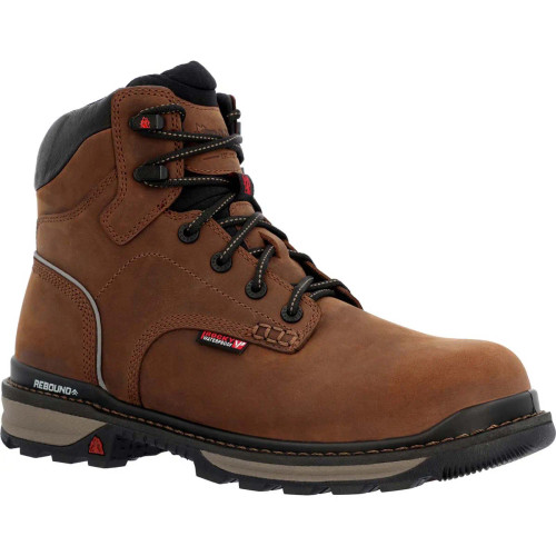 Rocky RKK0388 Rams Horn 6" Waterproof Comp Toe Work Boot