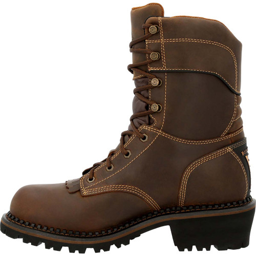 Georgia AMP LT Logger  Composite Toe Insulated Waterproof Work Boot GB00491