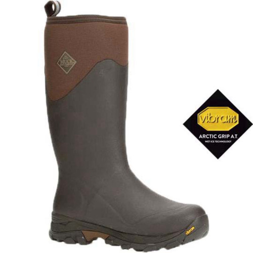 Muck Men's Arctic Ice Insulated Boot + Vibram Arctic Grip A.T. AVTVA900