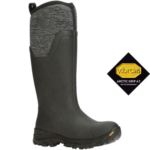 Muck Women's Arctic Ice Tall Boot + Vibram Arctic Grip A.T. ASVTA100