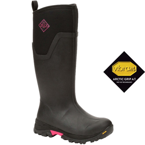 Muck Women's Arctic Ice Tall Boot + Vibram Arctic Grip A.T. ASVTA404