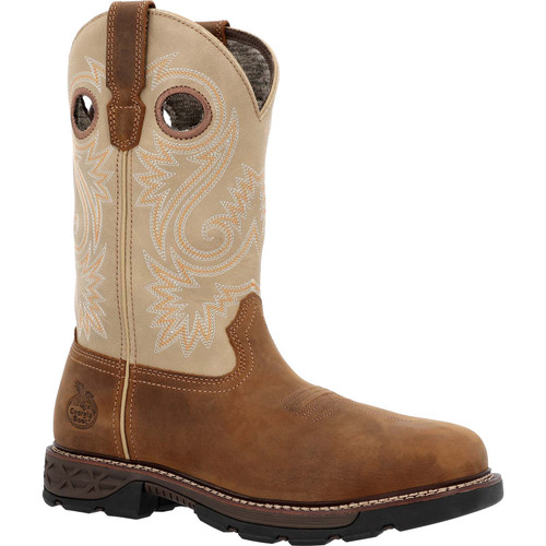 Georgia Men's Carbo-Tec FLX 11" Alloy Toe Pull On Work Boot GB00670