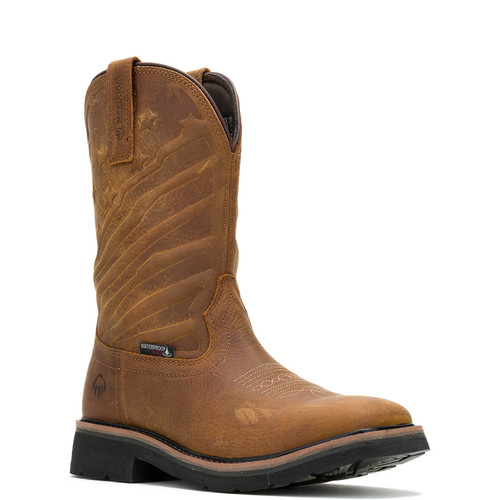 Wolverine W240056 Rancher Flag LX Wellington Work Boot