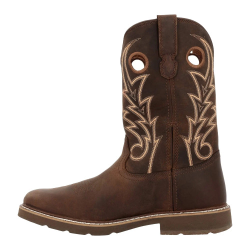 Georgia GB00727 Core 37 11" Steel Toe Western Pull-On Work Boot