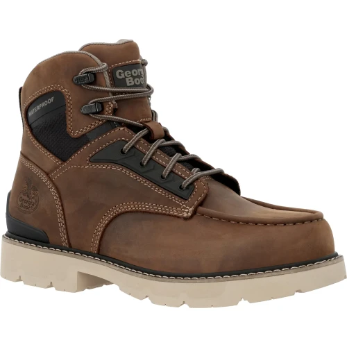 Georgia GB00754 Carbon Flex 6 Inch Moc Toe WP Work Boot