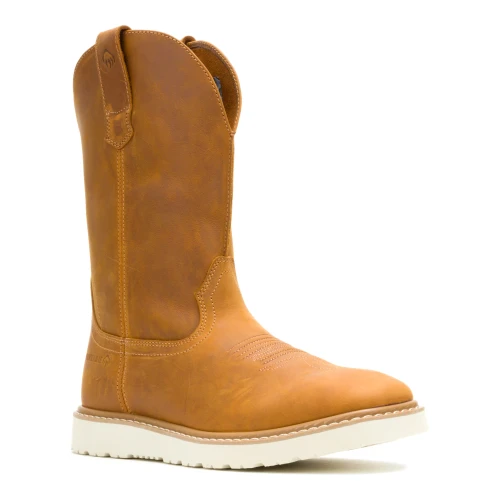 Wolverine W250046 Bronc Wedge 10 Inch Birch Work Wellington Boot
