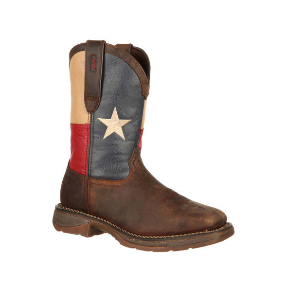 Durango DB021 Rebel Steel Toe Texas Flag Western Boot