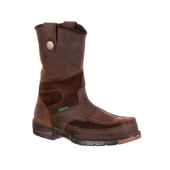 Georgia Athens Waterproof Wellington Work Boot G4403