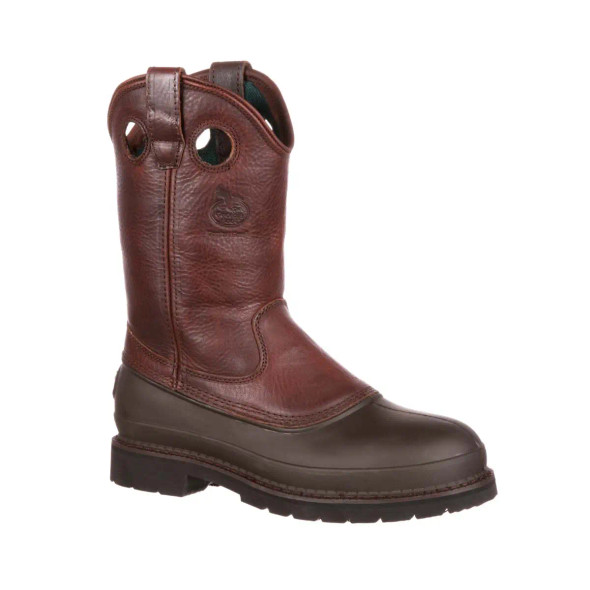 Georgia G5655 MudDog Steel Toe Wellington Work Boot