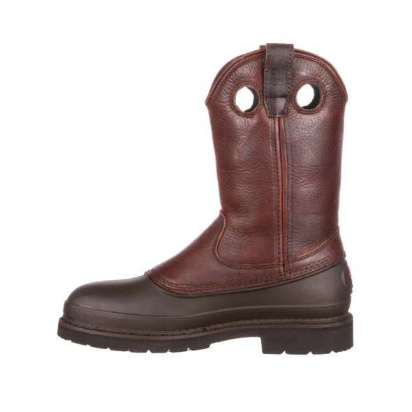 Georgia G5655 MudDog Steel Toe Wellington Work Boot