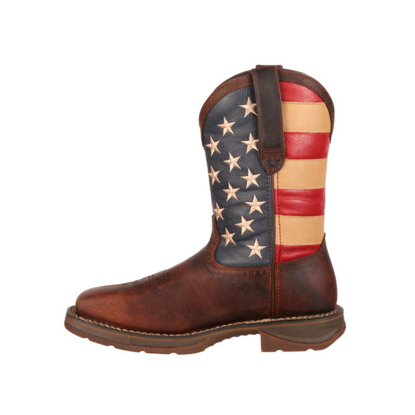 Durango DB020 Rebel Steel Toe Western Flag Boot