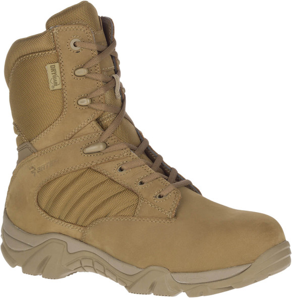 Bates Men's GX-8 Coyote Composite Toe Side Zip Waterproof Boots E04272