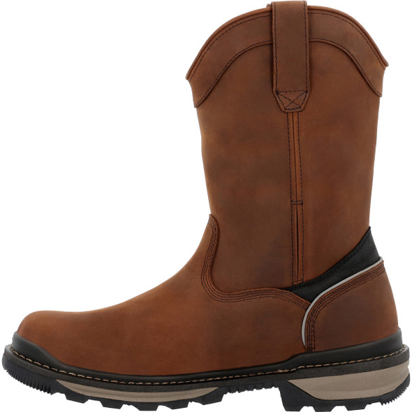 Rocky Men's Rams Horn Waterproof Pull-On Work Boot RKK0398