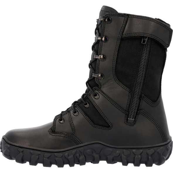 Rocky Men's S2V Predator Black Waterproof Side Zip Military Boot RKC146