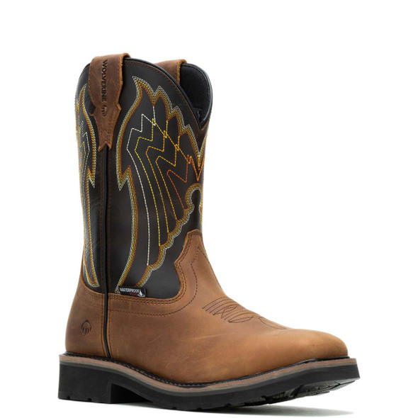 Wolverine Men's W231109 Rancher Eagle Steel Toe Waterproof Wellington.