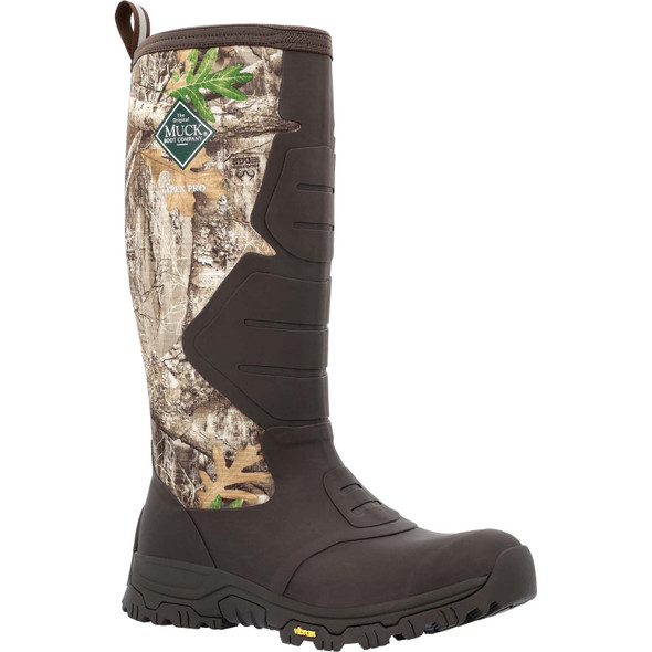 Muck Men's Realtree EDGE Apex PRO Vibram AGAT Insulated Boot