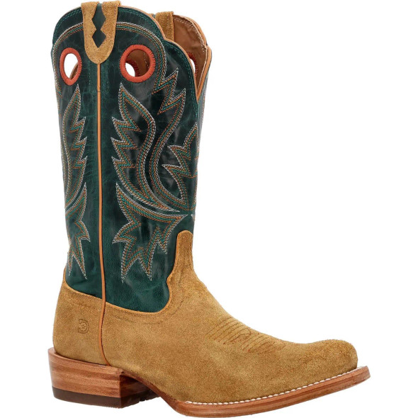 Durango DDB0465 Men's PRCA Collection Roughout Western Boot