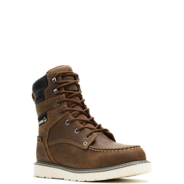 Wolverine W251055 Trade Wedge 8 Inch Moc Toe ST WP Work Boot
