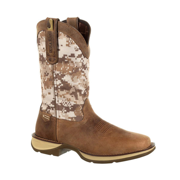 Durango DDB0166 Rebel Desert Camo Pull-On Western Boot