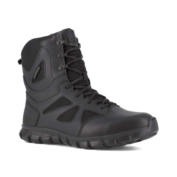 Reebok RB8806 SubLite Cushion Tactical 8" Side Zip Waterproof Boot