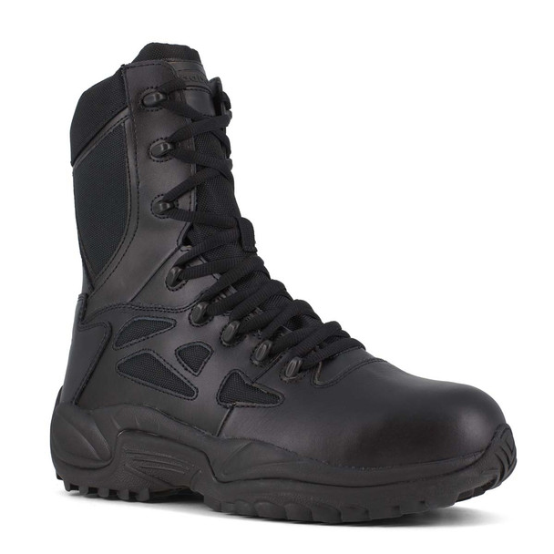 Reebok RB874 Women's 8" Rapid Response RB Comp Toe Side Zip Boot