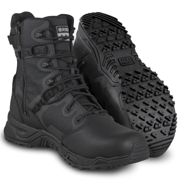 Original SWAT Alpha Fury 8 Polishable Toe Side Zip Boots 176401