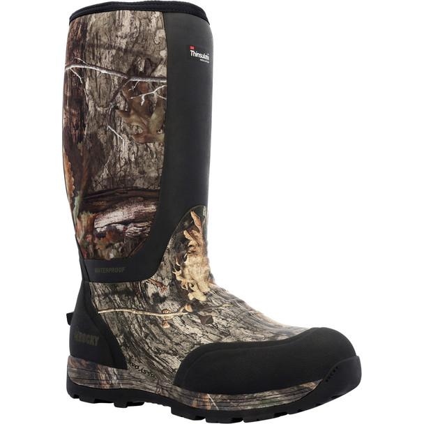 Rocky Men's Stryker Mossy Oak Country DNA 800g Insulated Pull-On Boot RKS0601