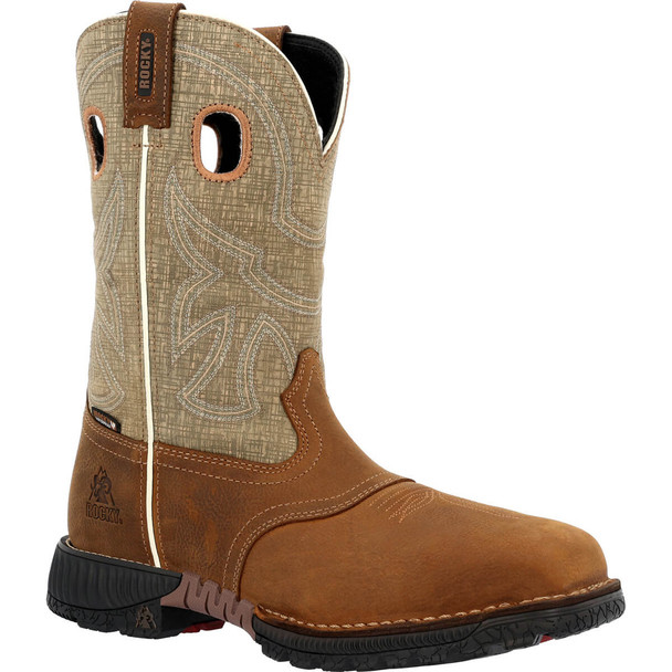 Rocky RKW0425 Men's Rams Hi-Wire 11” Composite Toe Western Boot.