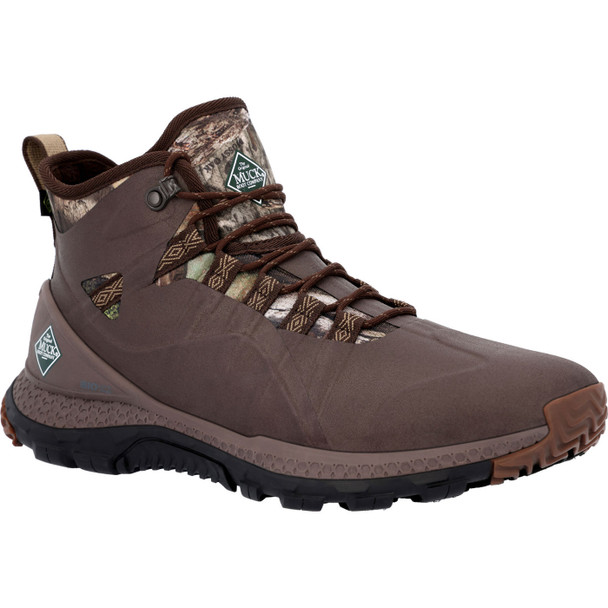 Muck Men's Mossy Oak Country DNA Outscape Max Lace Up Hiker Boot MTLMDNA