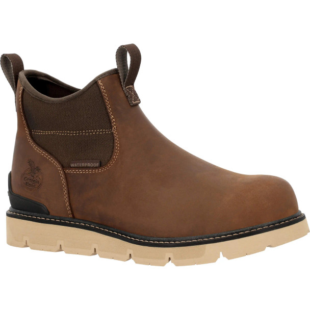 Georgia Boot GB00730 Carbon Flex Wedge Chelsea WP Boot