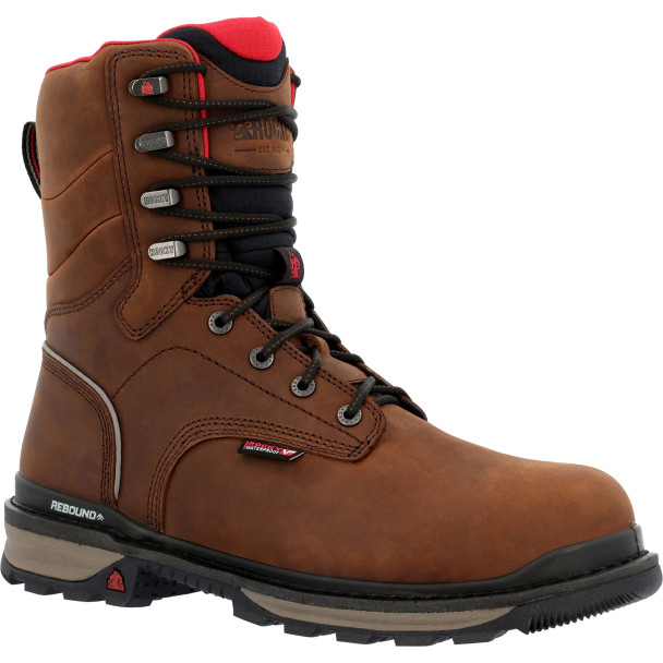 Rocky RKK0394 Rams Horn 8 Inch Comp Toe WP Work Boot