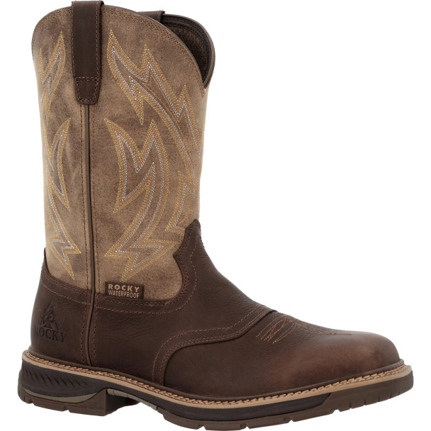 Rocky RKW0476 Ride LTE Waterproof Western Boot