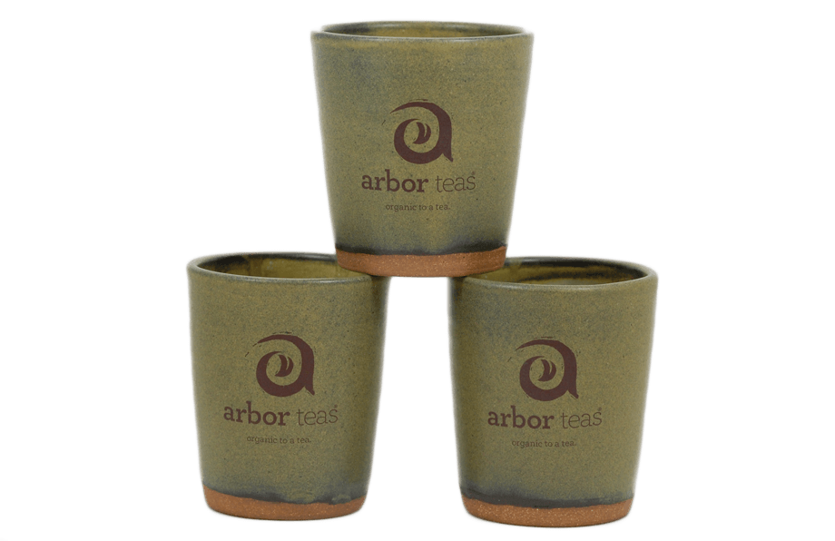 Arbor Teas Ceramic Tumbler Handmade in the USA