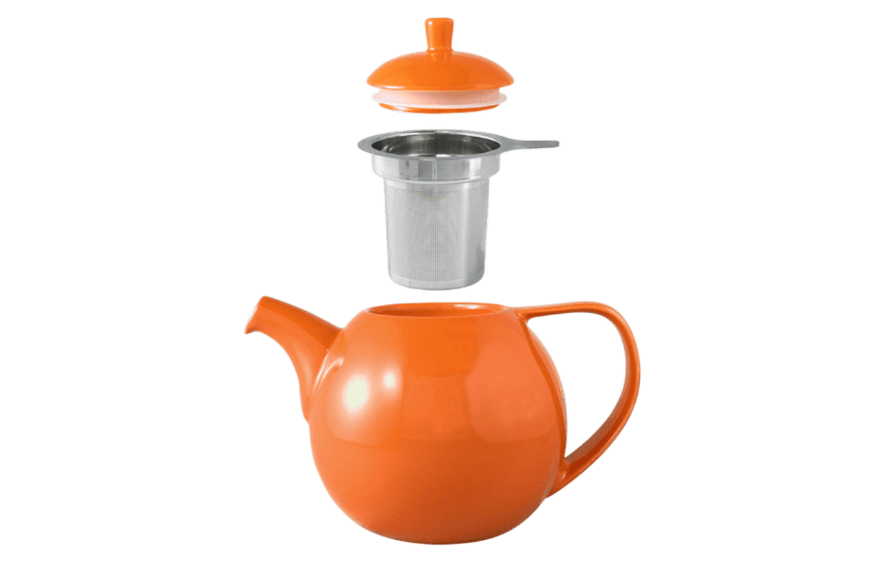 Curve Teapot For Life 45 oz. Capacity