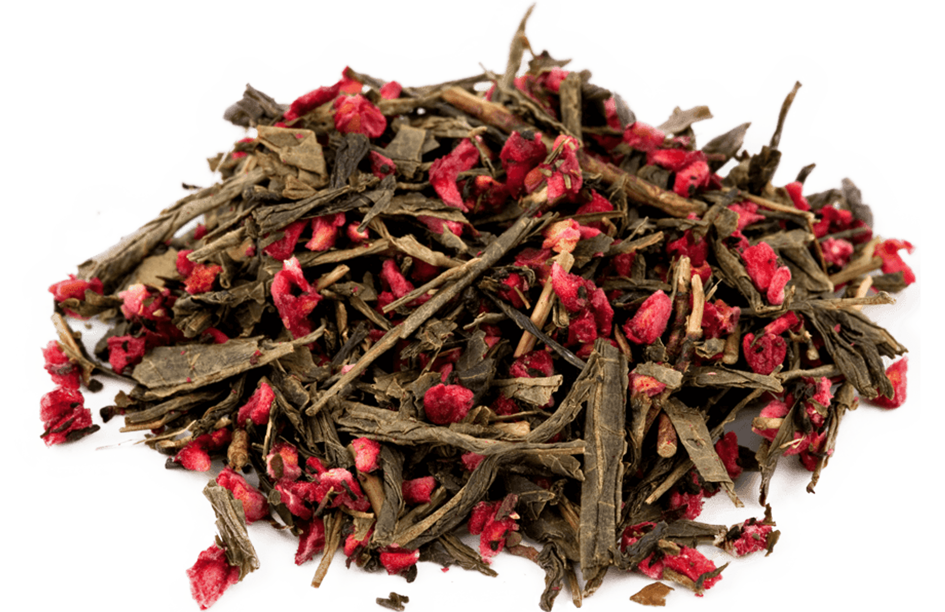 Raspberry Green Tea Organic & Fair Trade Loose Leaf