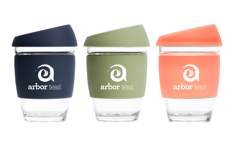 Arbor Teas Glass Travel Cup JOCO Cups