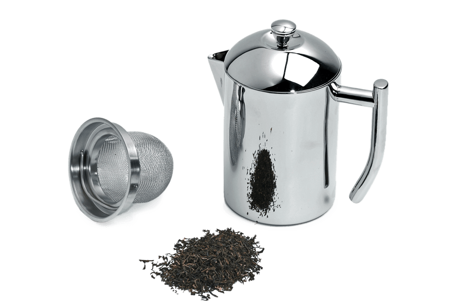 Tea Making Pot Small Stainless Steel Teapot Double Walled Insulated Teapot