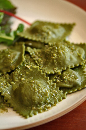 Matcha Ravioli