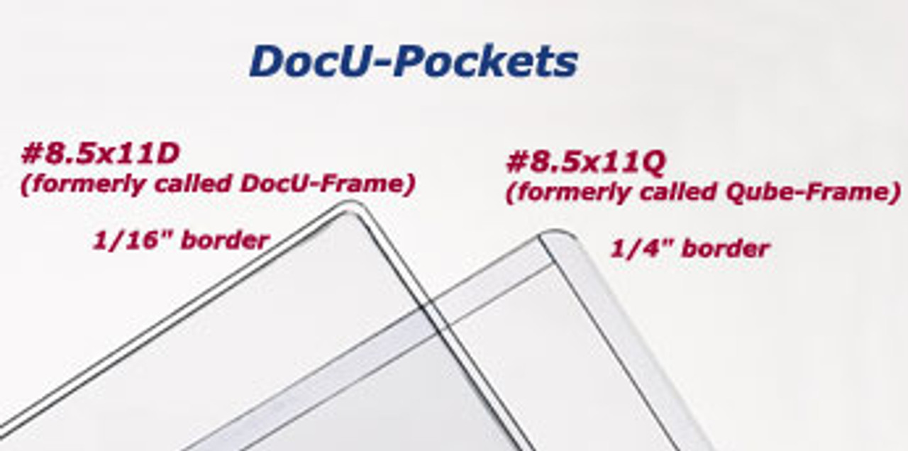 DocU-Sleeves, 5 x 7 Sheet Protector