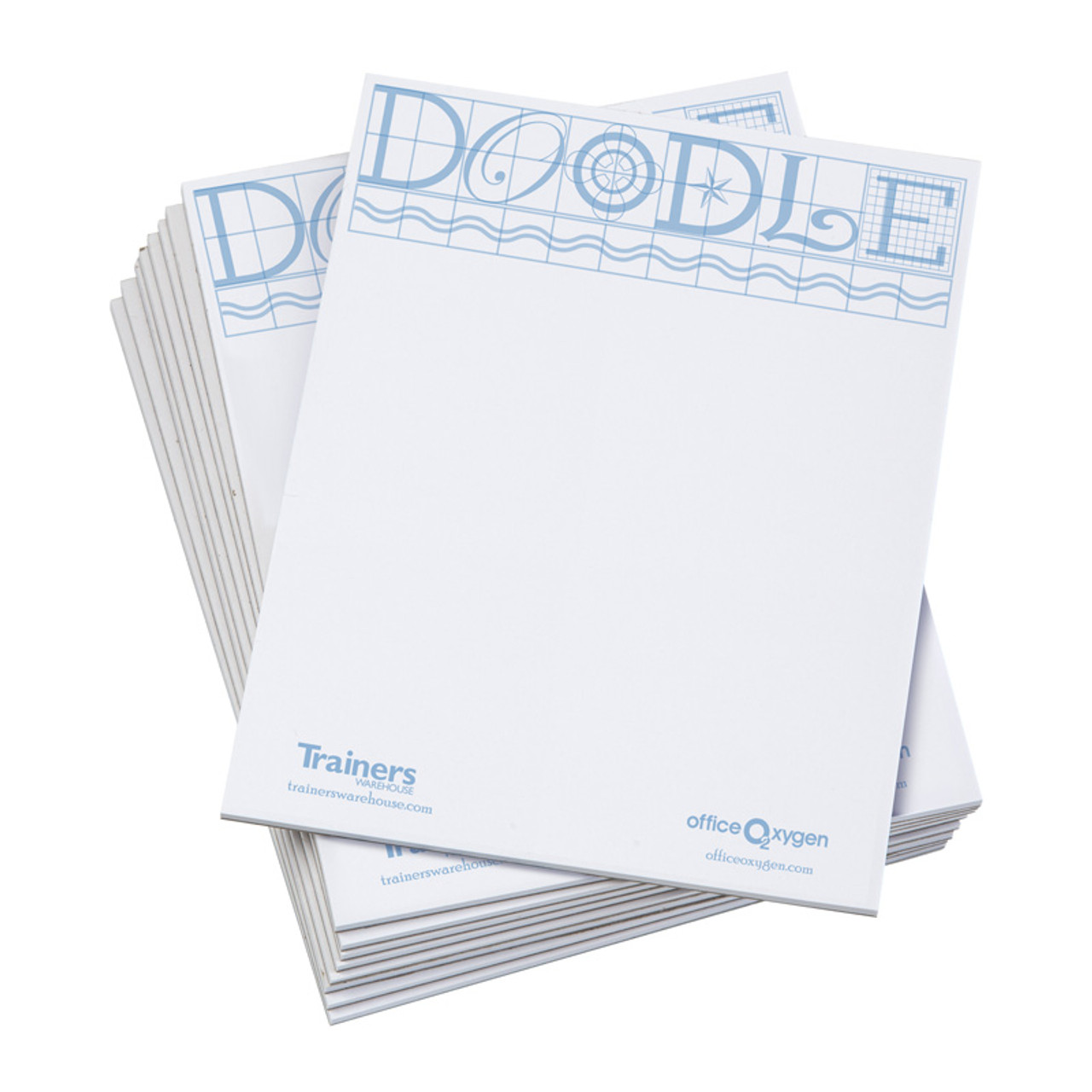 Pack of 25 Mini-Doodle Pads, Unique Fidget Notepads