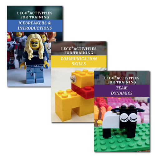 LEGO Activities for Training - 3 topics - icebreakers, communication, teams