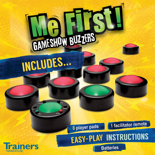 Me First!® v.4 Game Buzzers - 8 Player Set