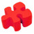 Puzzle Piece, red foam stress reliever