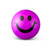 Light-Up Smile Ball, purple