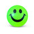 Light-Up Smile Ball, green