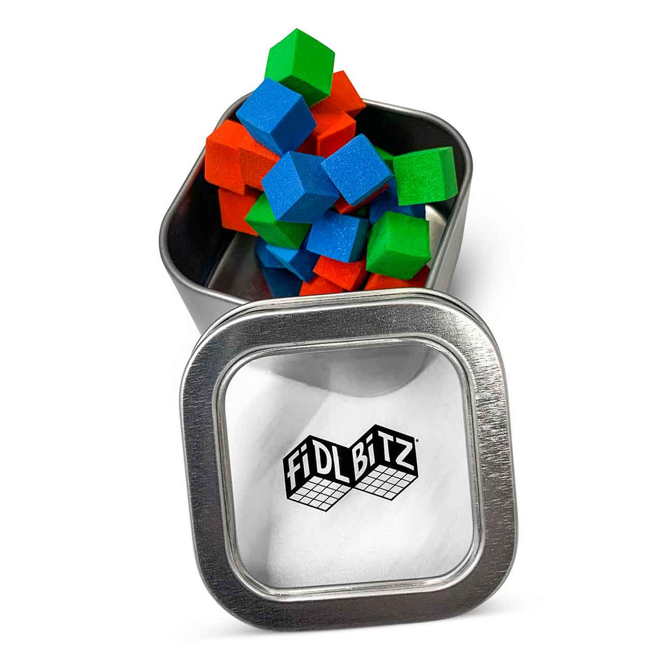 4 Stück Fidget Toys - Fingerzappelspielzeuge Für Stressabbau & Konzentration