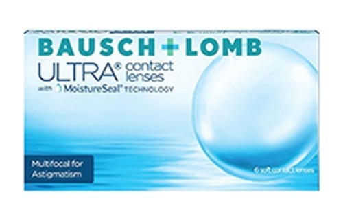 Bausch and Lomb Ultra Multifocal for Astigmatism 6 Pack contact lenses