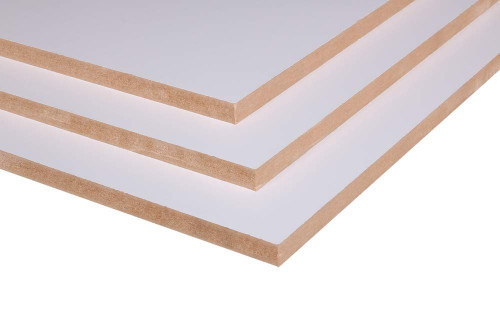[Multi line text] White Matt Smooth MDF 2440x1220x18mm